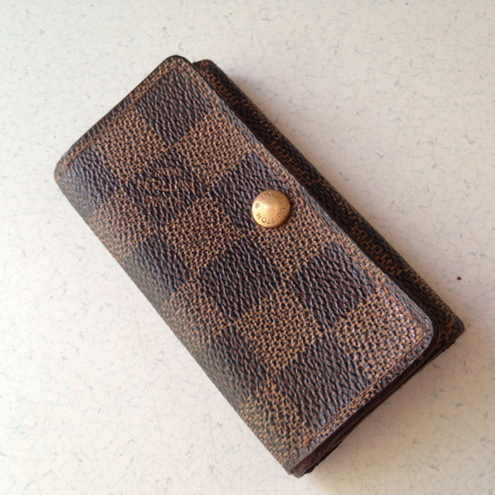 Authentic, Louis Vuitton, Damier Ebene 4-Hooks Key