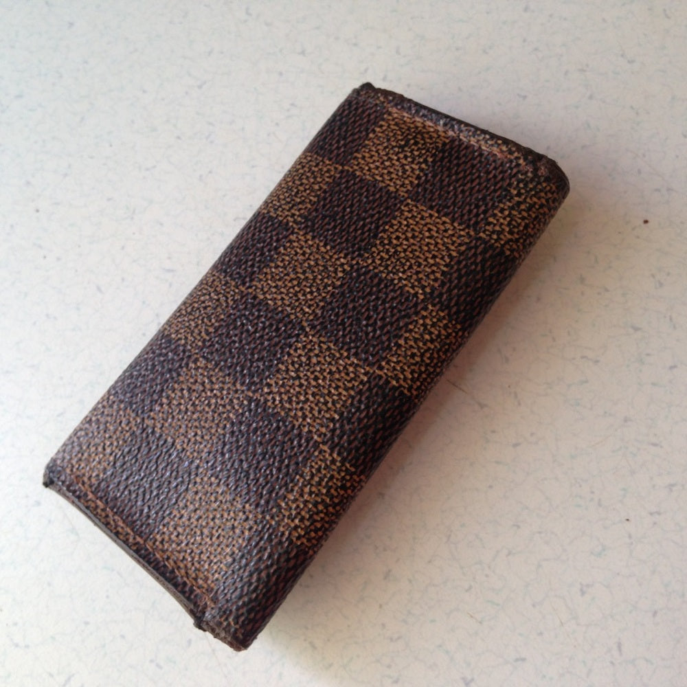 Authentic, Louis Vuitton, Damier Ebene 4-Hooks Key