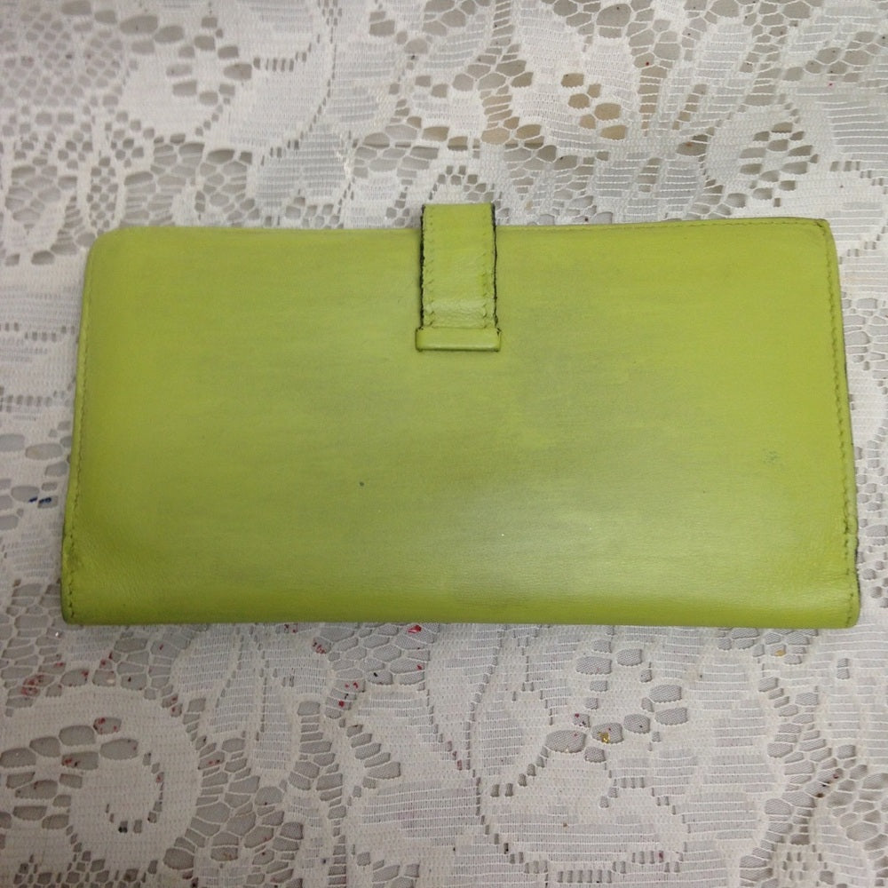 Hermes Logos H Bearn Chèvre Leather Long Wallet