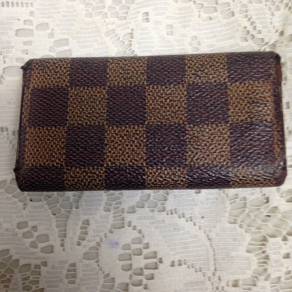 Authentic, Louis Vuitton, Damier Ebene 4-Hooks Key