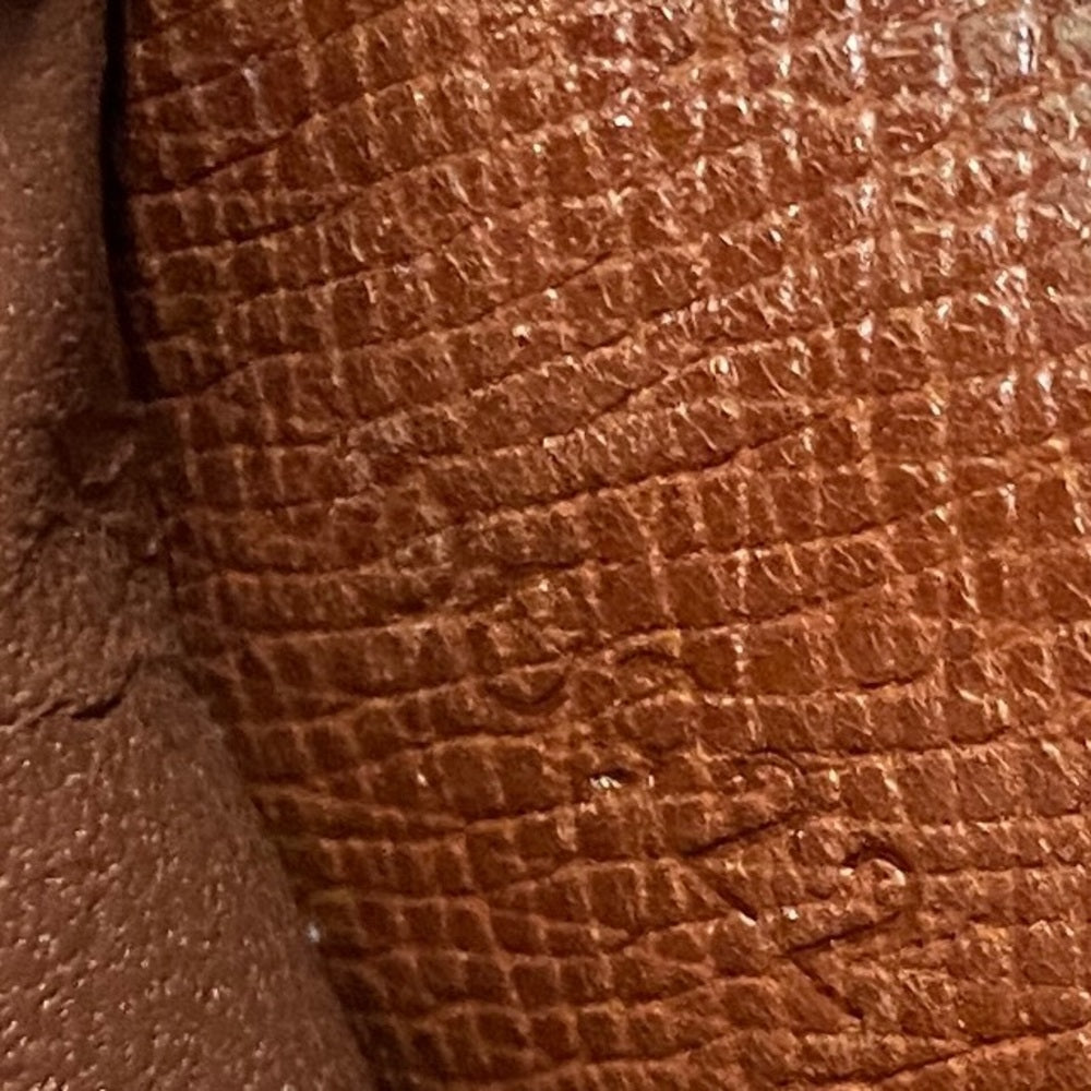 Louis Vuitton Brown Mono Kisslock Compact Wallet