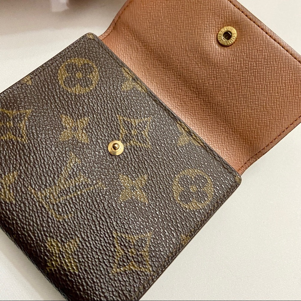 Louis Vuitton, Brown Mono, Compact Wallet