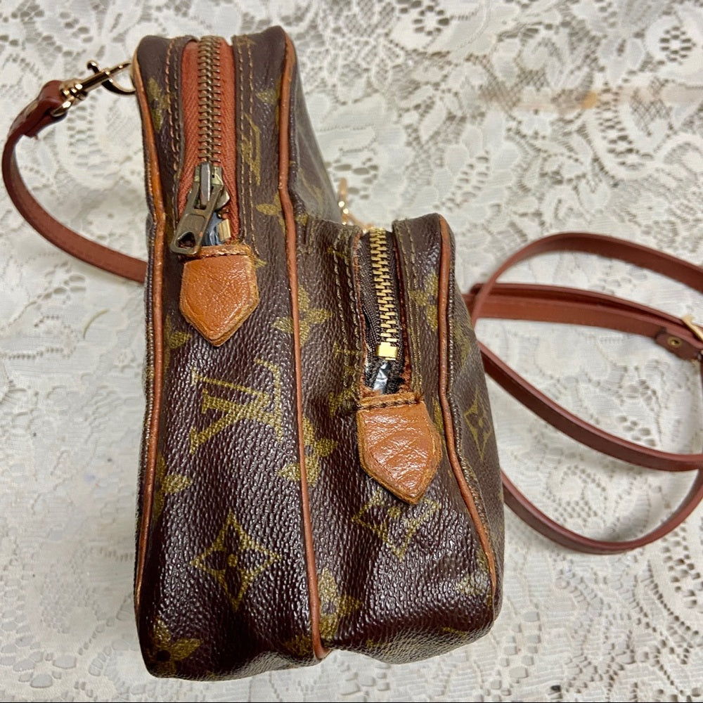 Rare, Vintage Louis Vuitton Mono Amazon PM Unisex Crossbody 7in x 5in x 3in