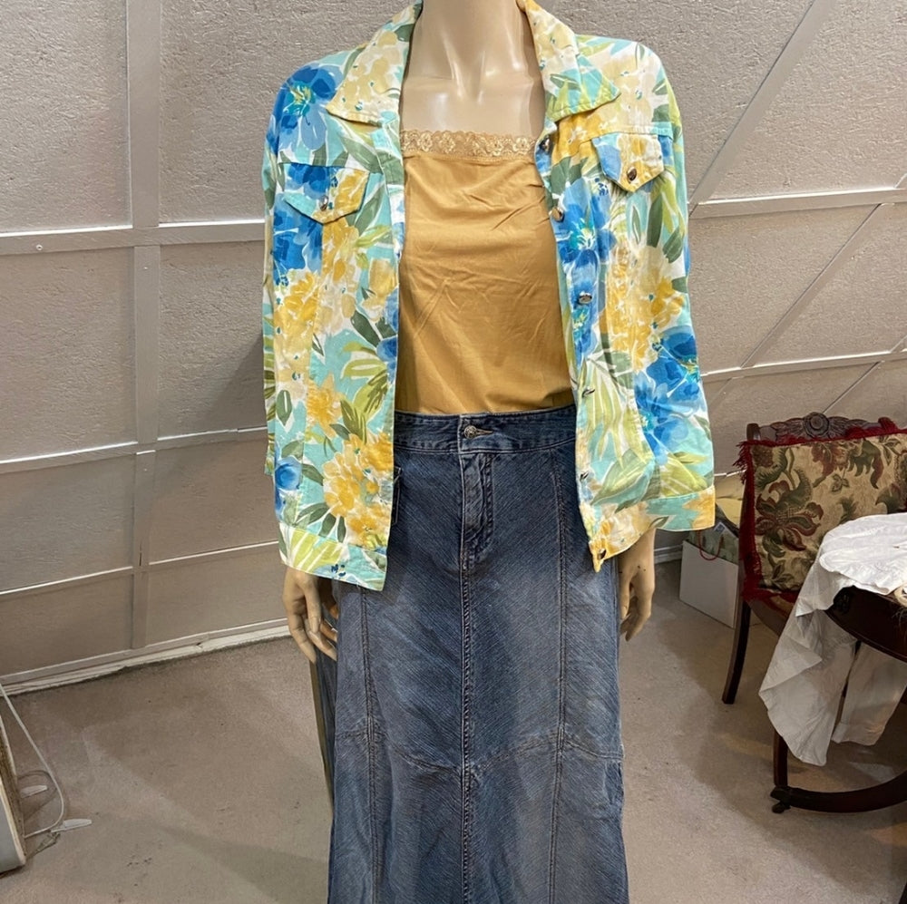LA Blues, Denim Jean Skirt - Size 6-14