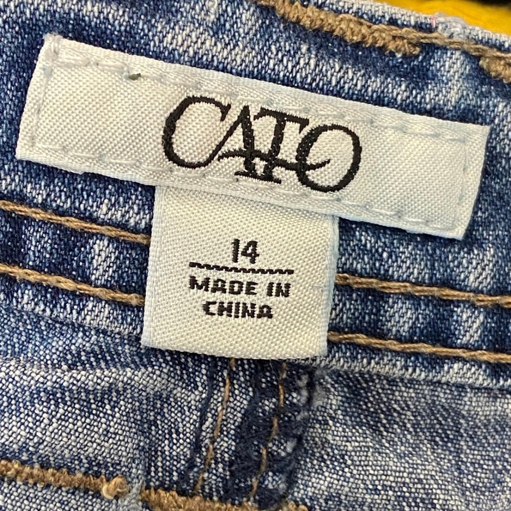 Cato, Denim Jean Skirt - Size 14