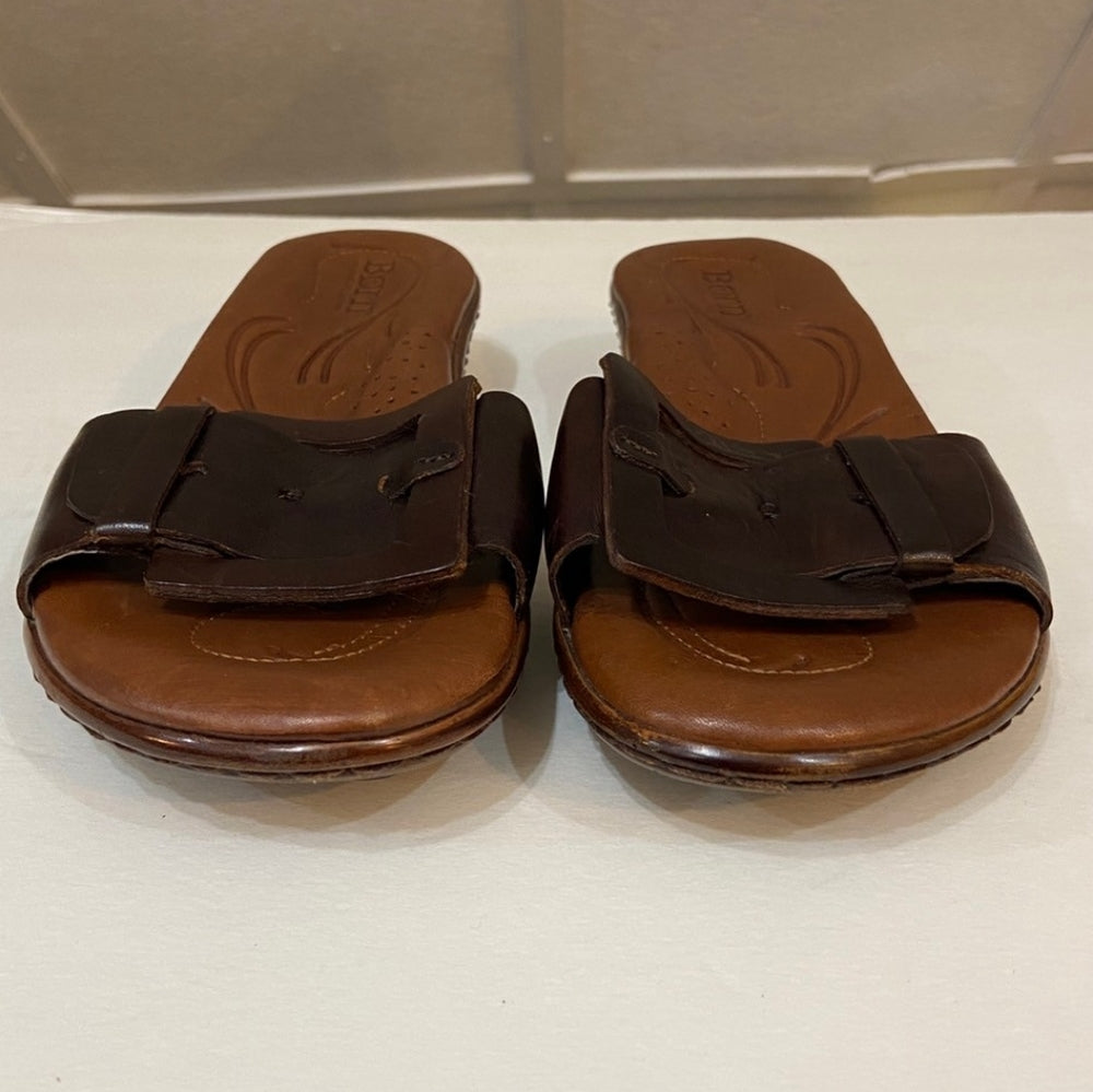 Born, Handcrafted Leather Sandals - Size 6