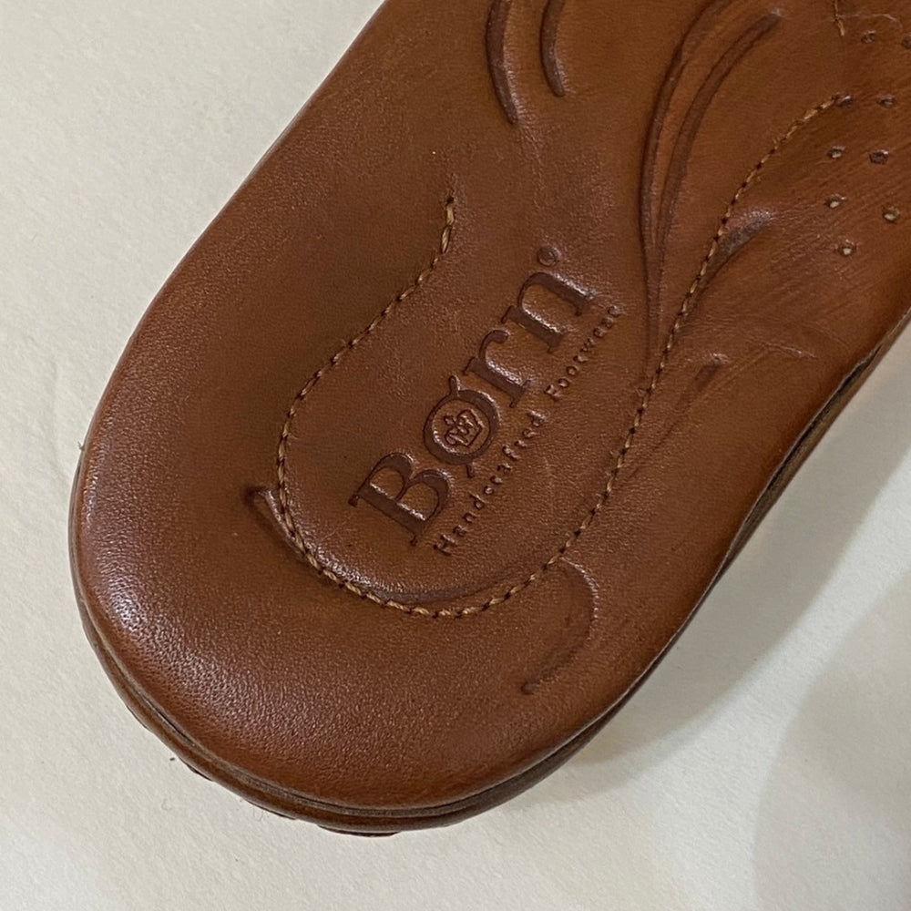 Born, Handcrafted Leather Sandals - Size 6