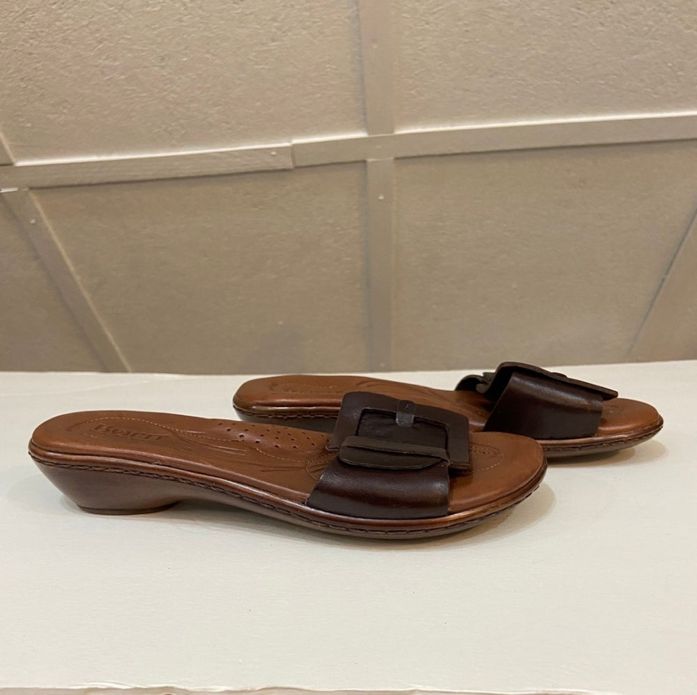 Born, Handcrafted Leather Sandals - Size 6