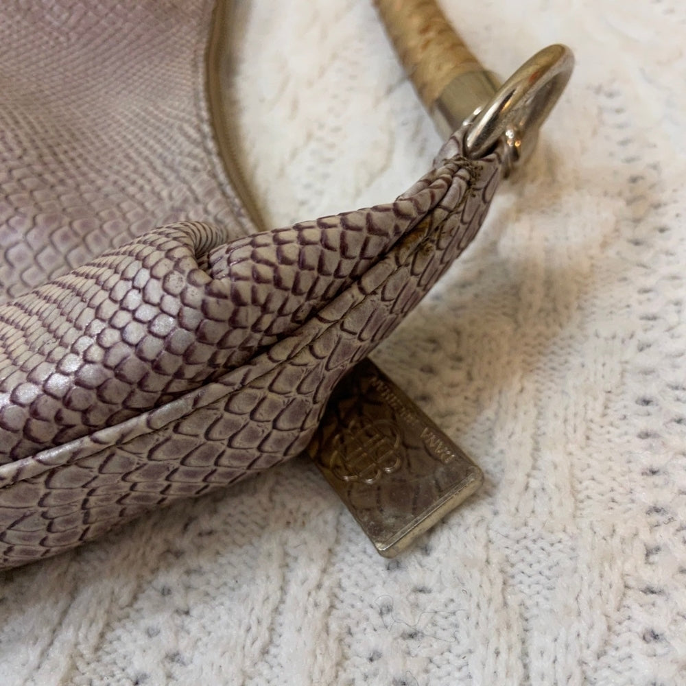 Dana Buchman, Faux Snake Skin Leather Shoulder Bag