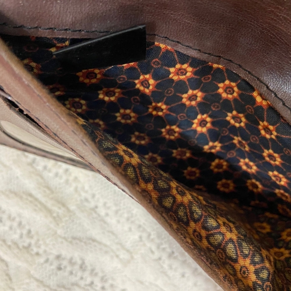 Vintage Natural Fiber Envelope Wallet