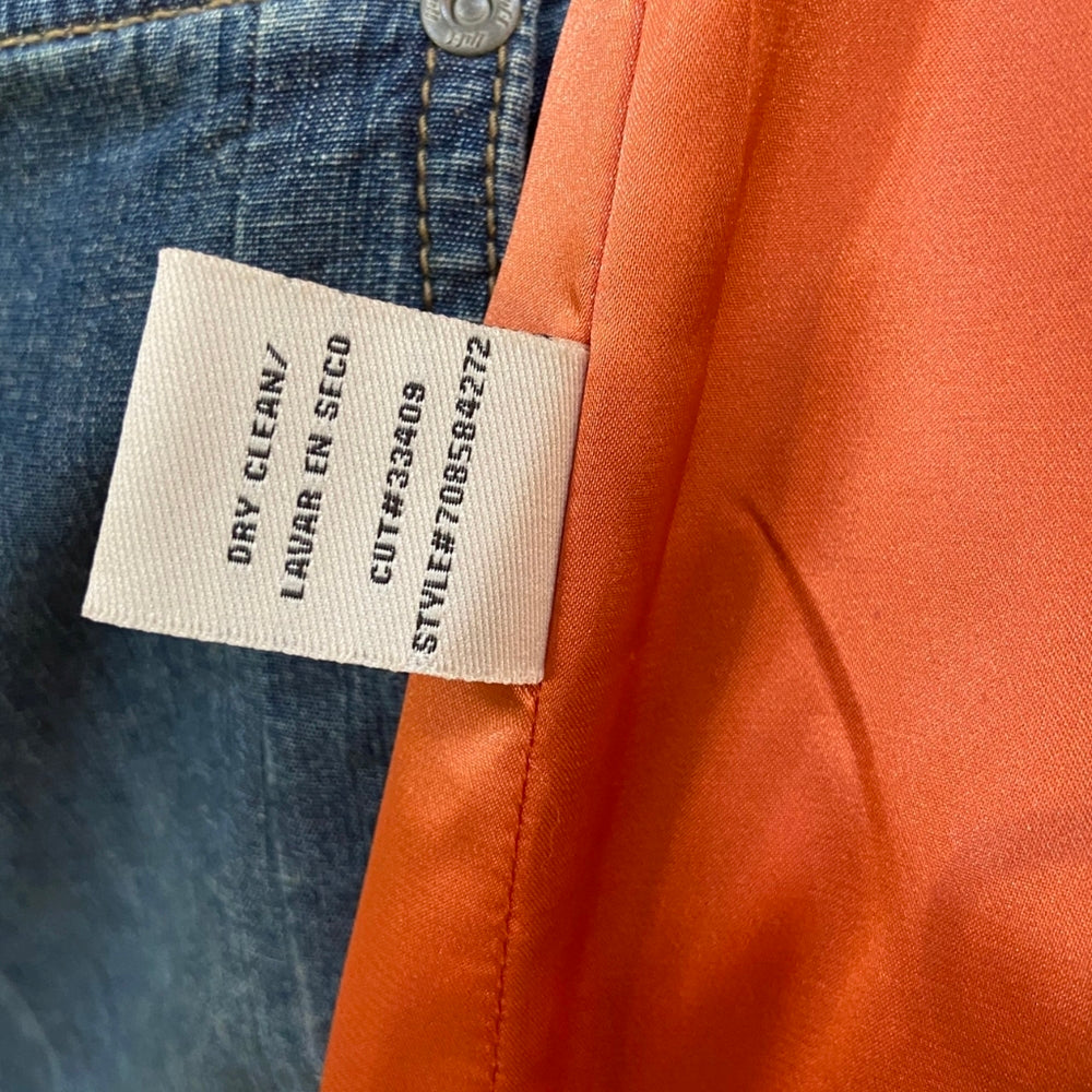 Eci New York, Coral Trench Coat - Size 6