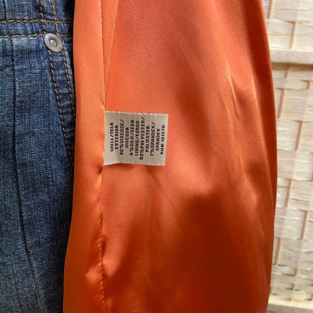 Eci New York, Coral Trench Coat - Size 6