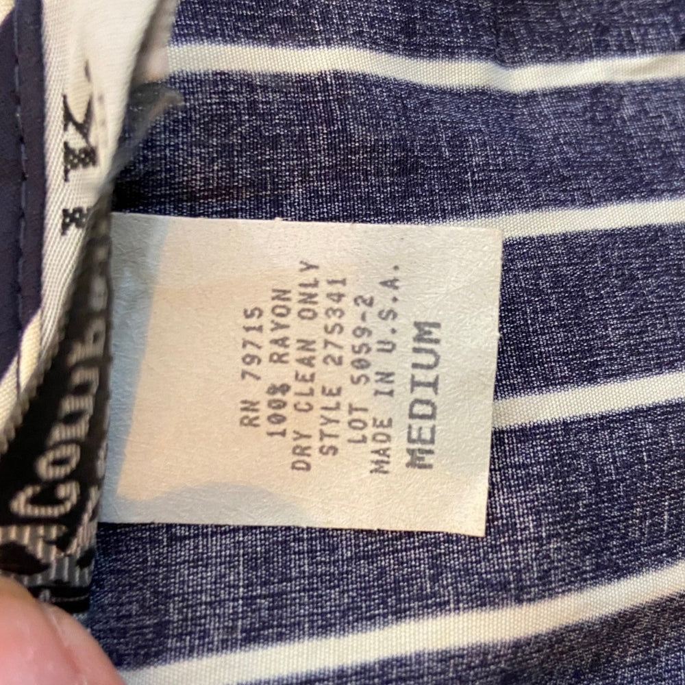 Michael K & Company, Patterned Blue Dress - Size M