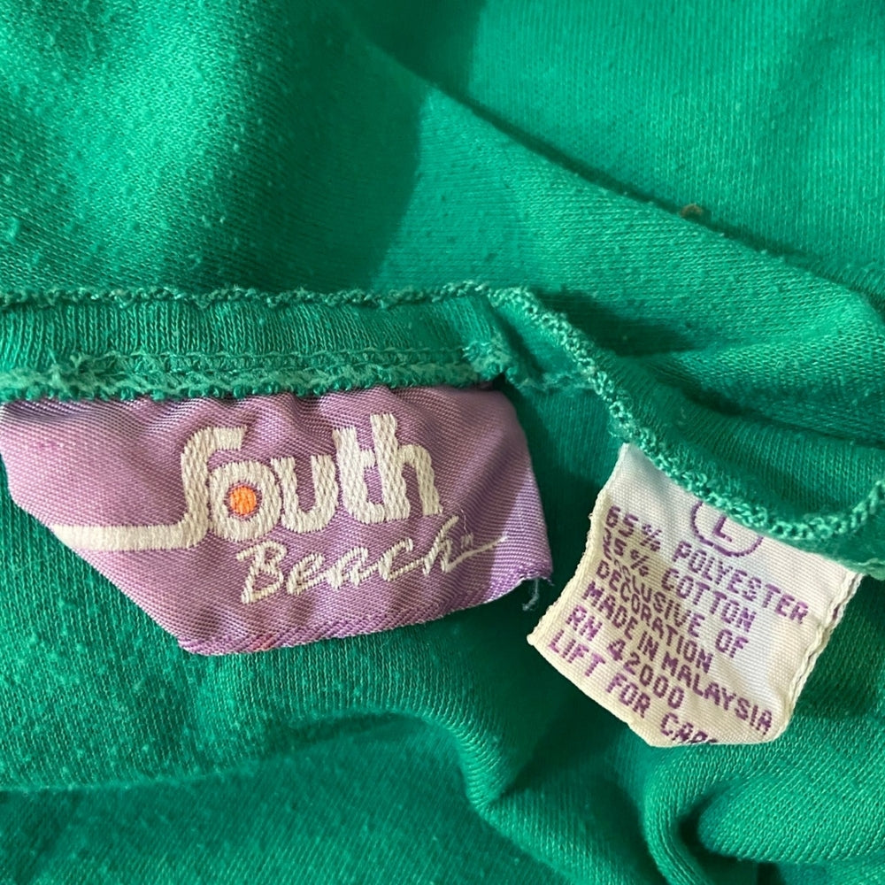 South Beach, Casual Green Dress - Size L