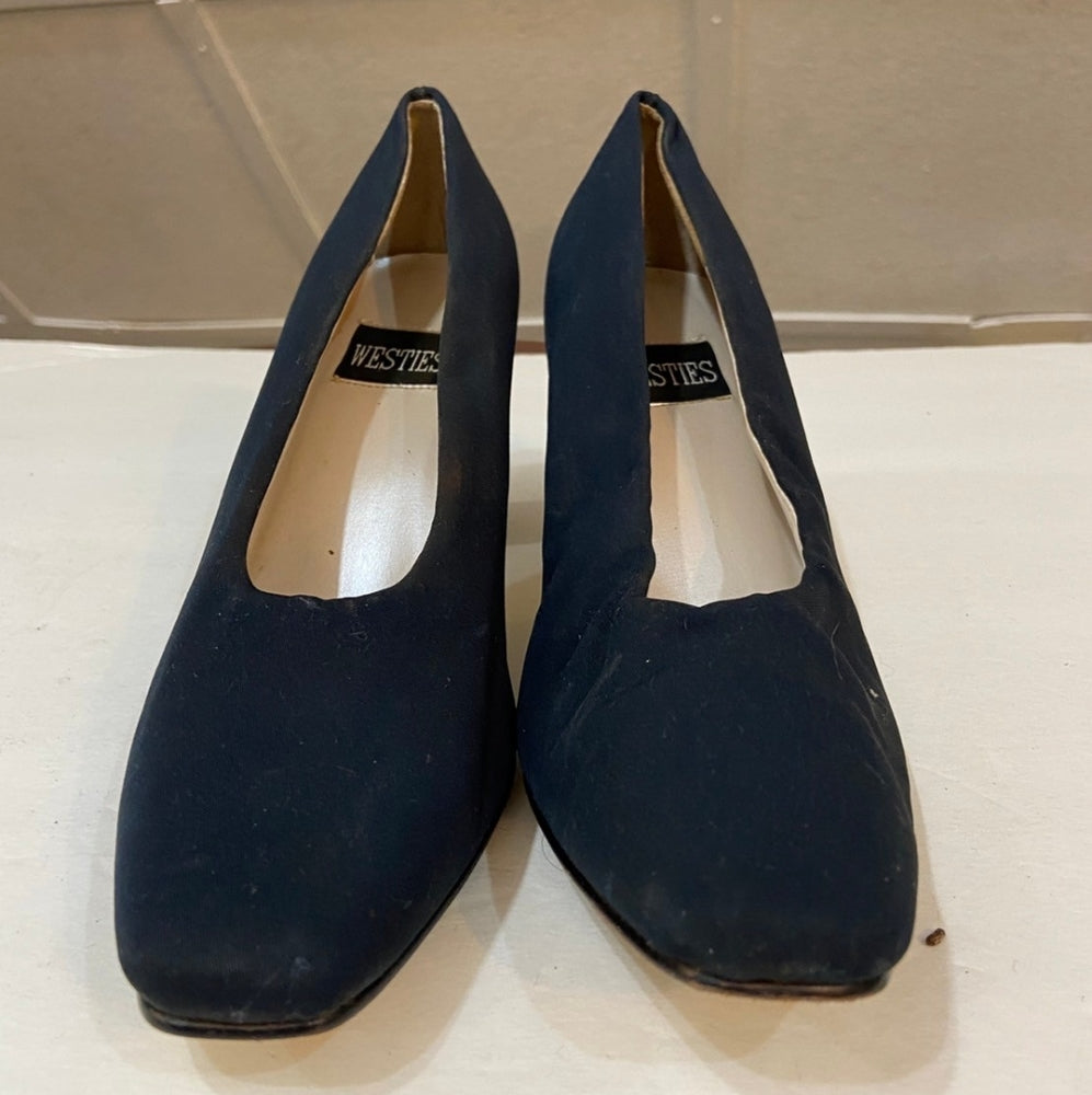 Westies, Black Heels - Size 8