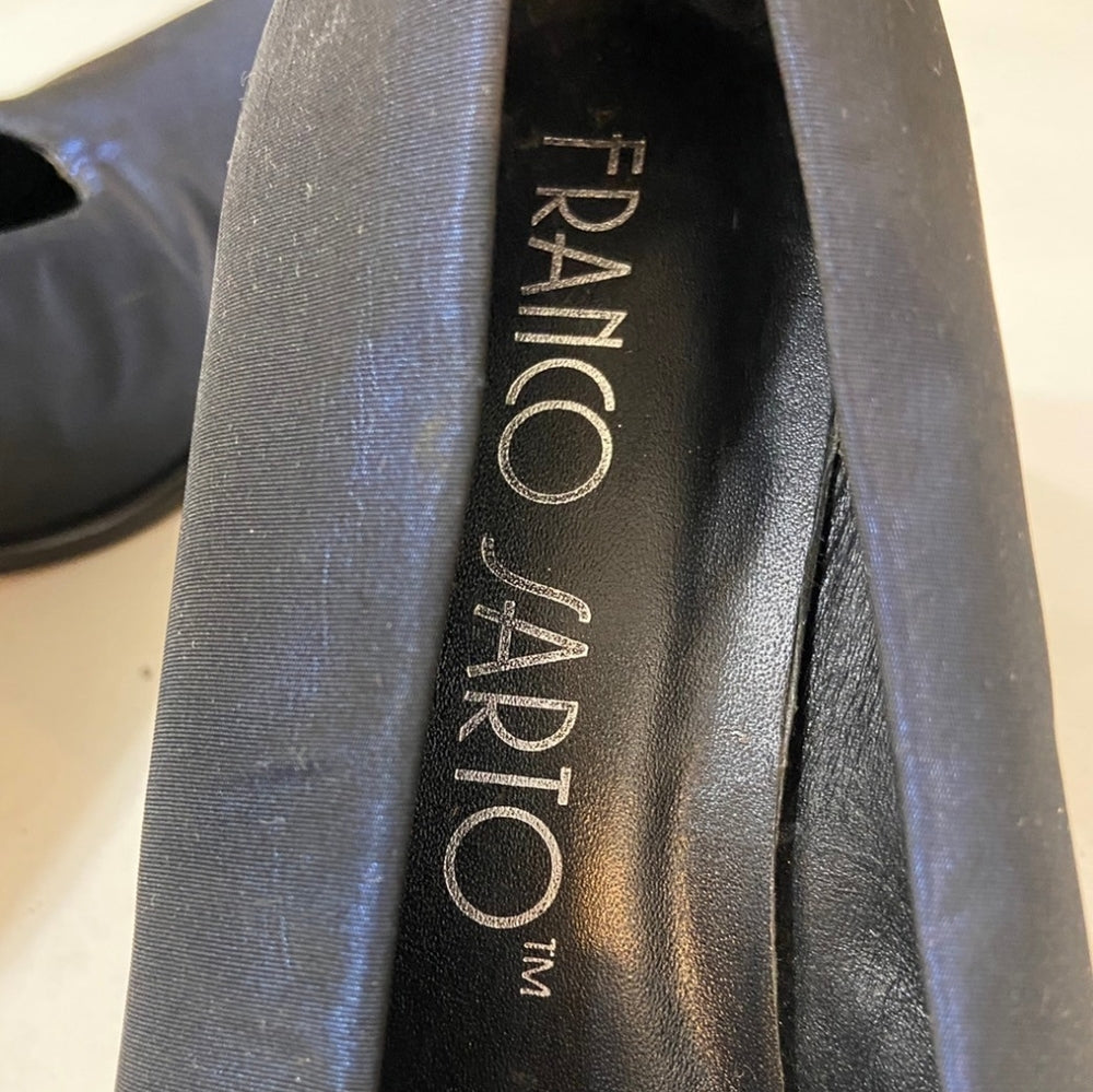 Franco Sarto, Blue Heels - Size 8