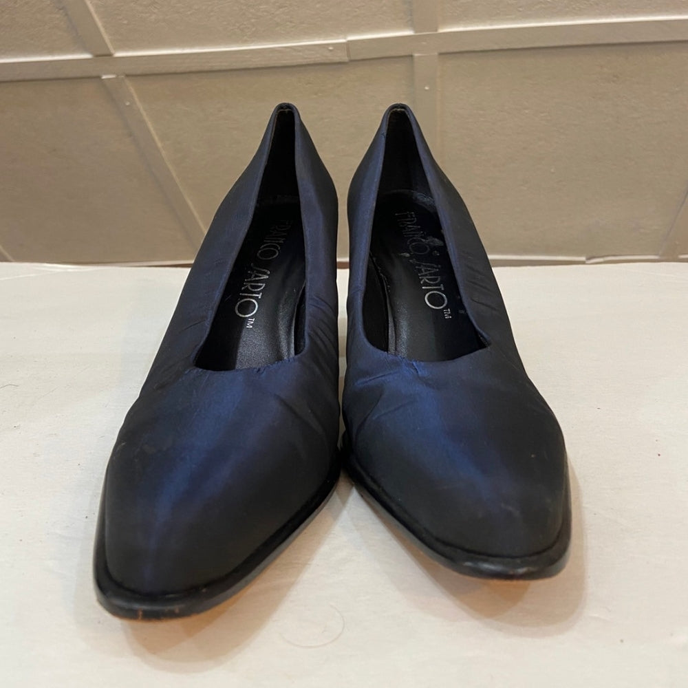 Franco Sarto, Blue Heels - Size 8