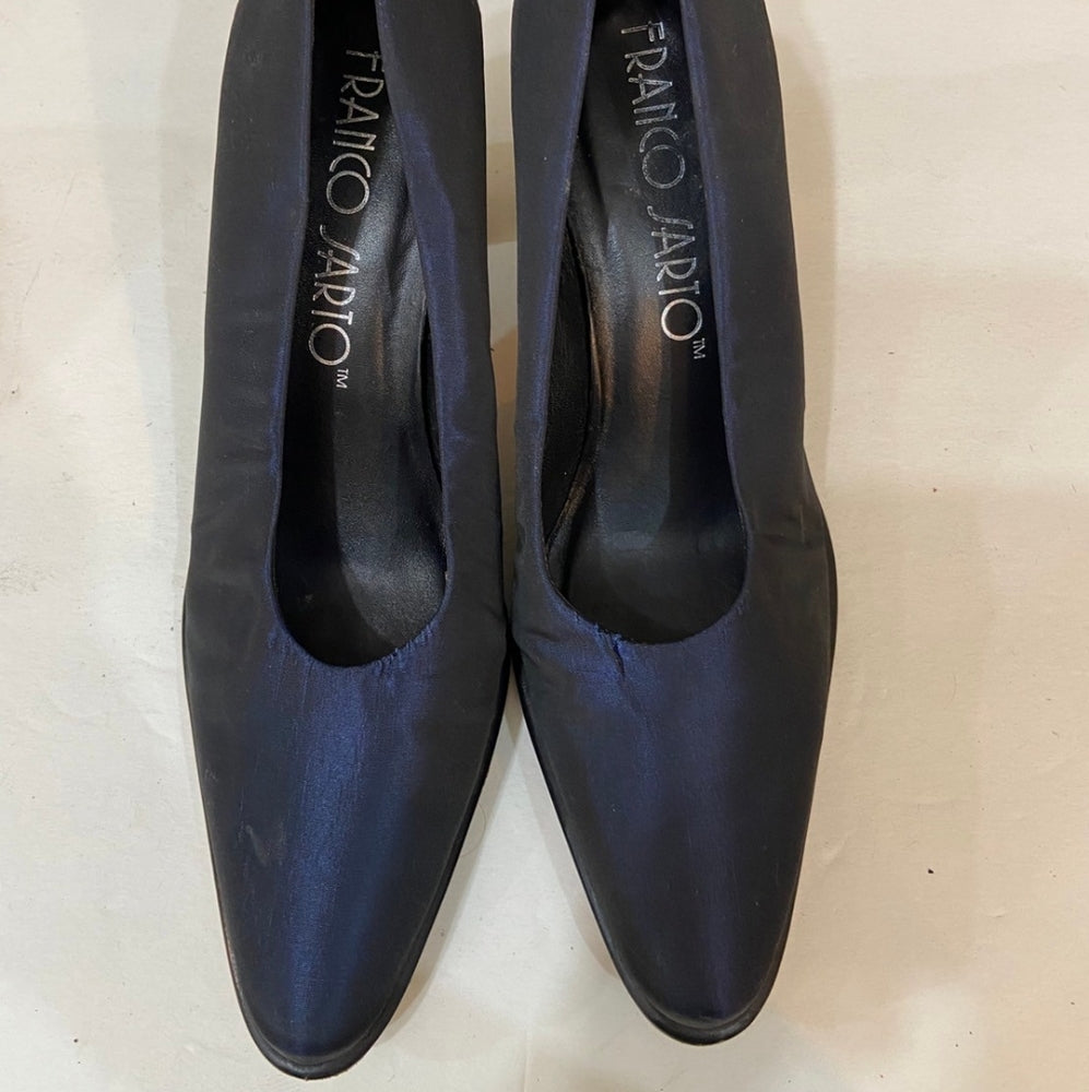 Franco Sarto, Blue Heels - Size 8