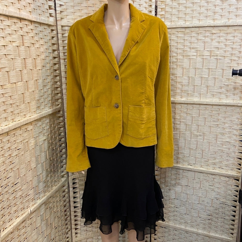 Eddie Bauer, Yellow Blazer - Size 14