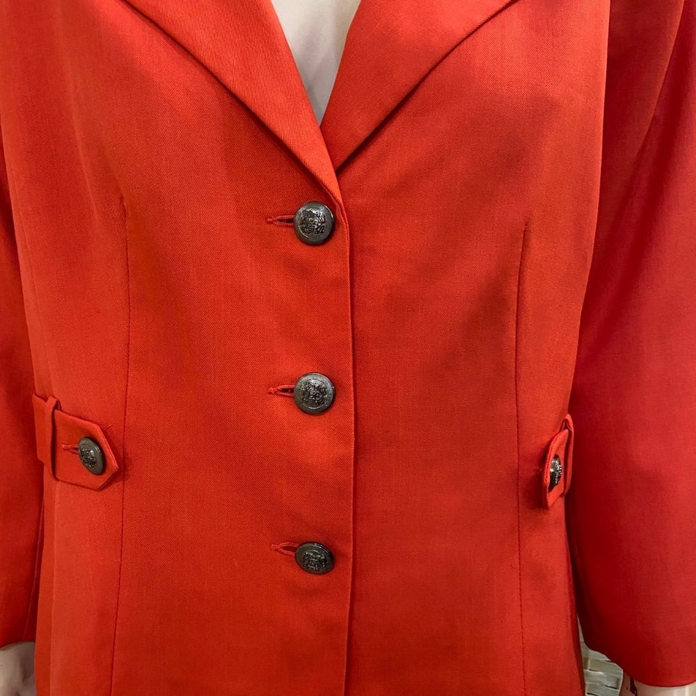 Isabella Suits, Red Blazer - Size 14