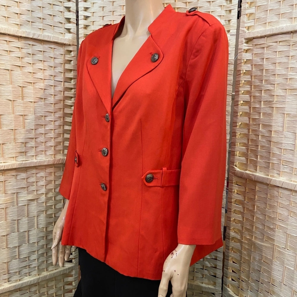 Isabella Suits, Red Blazer - Size 14