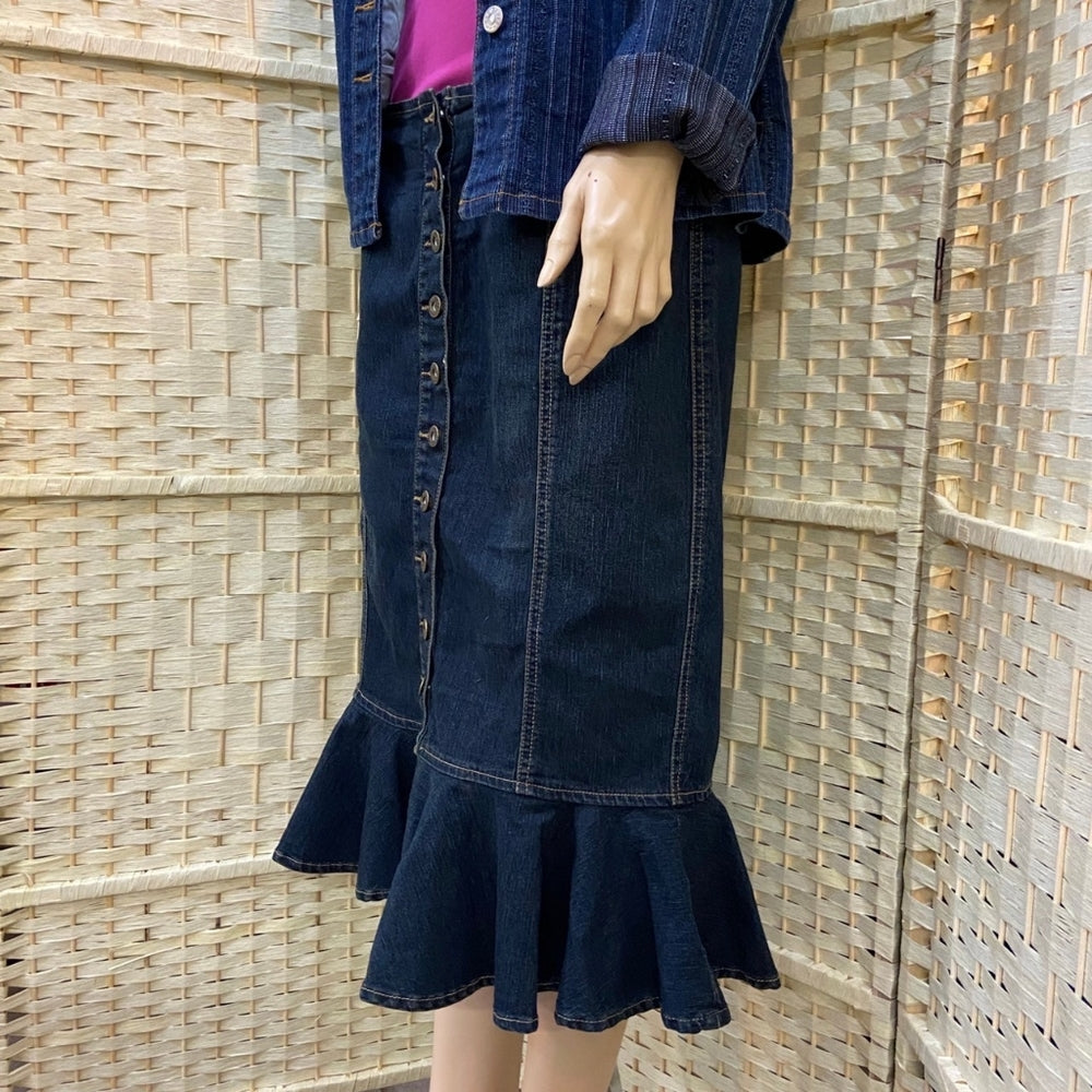 3pc The Blues Denim Outfit Set