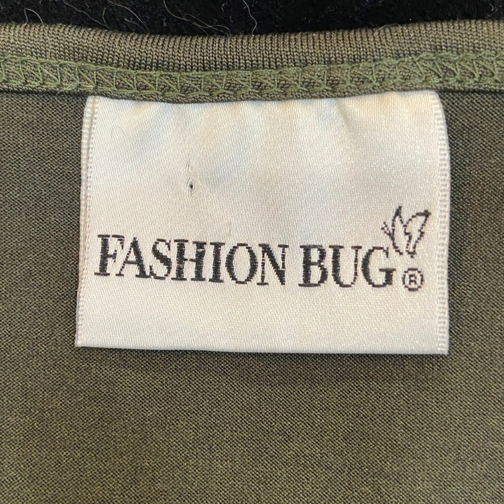 Fashion Bug, Army Green Tank Top - Size L