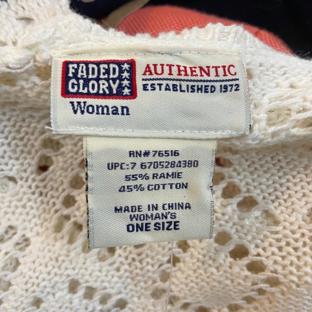 Faded Glory, Knit Poncho- Size M