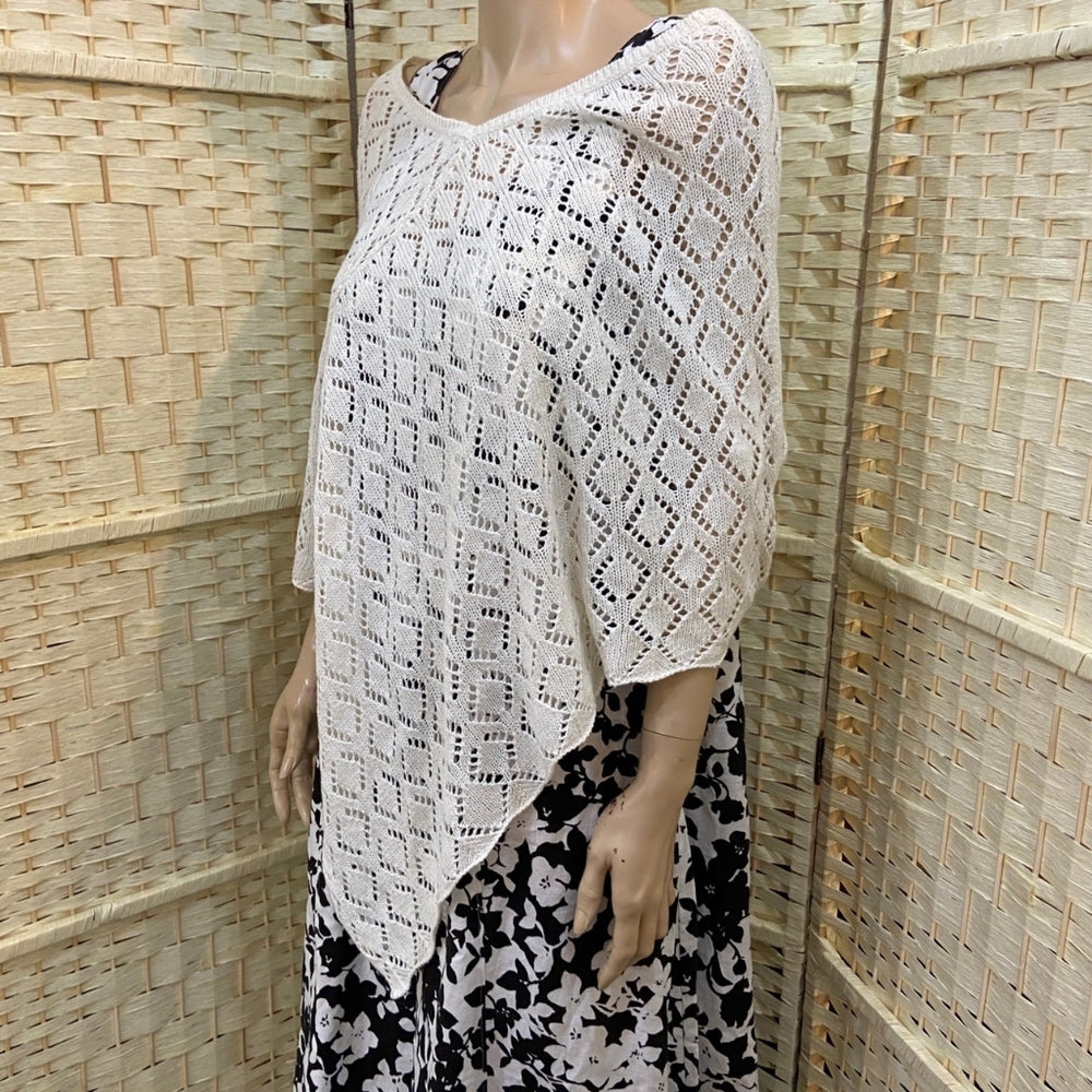 Faded Glory, Knit Poncho- Size M