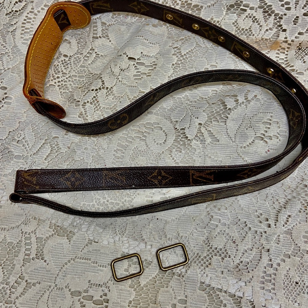 Vintage, Authentic Louis Vuitton 48in Crossbody Strap