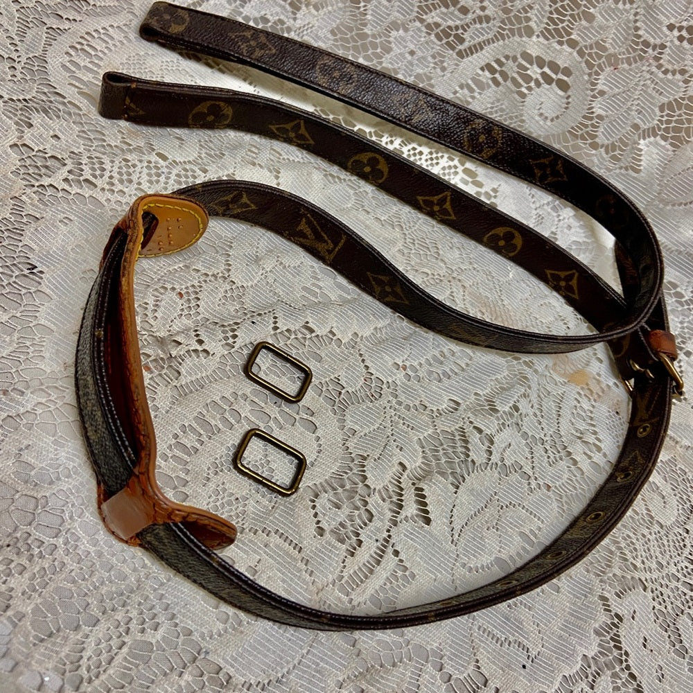 Vintage, Authentic Louis Vuitton 48in Crossbody Strap
