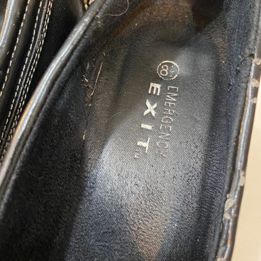 Emergency Exit, Black Heels - Size 8.5