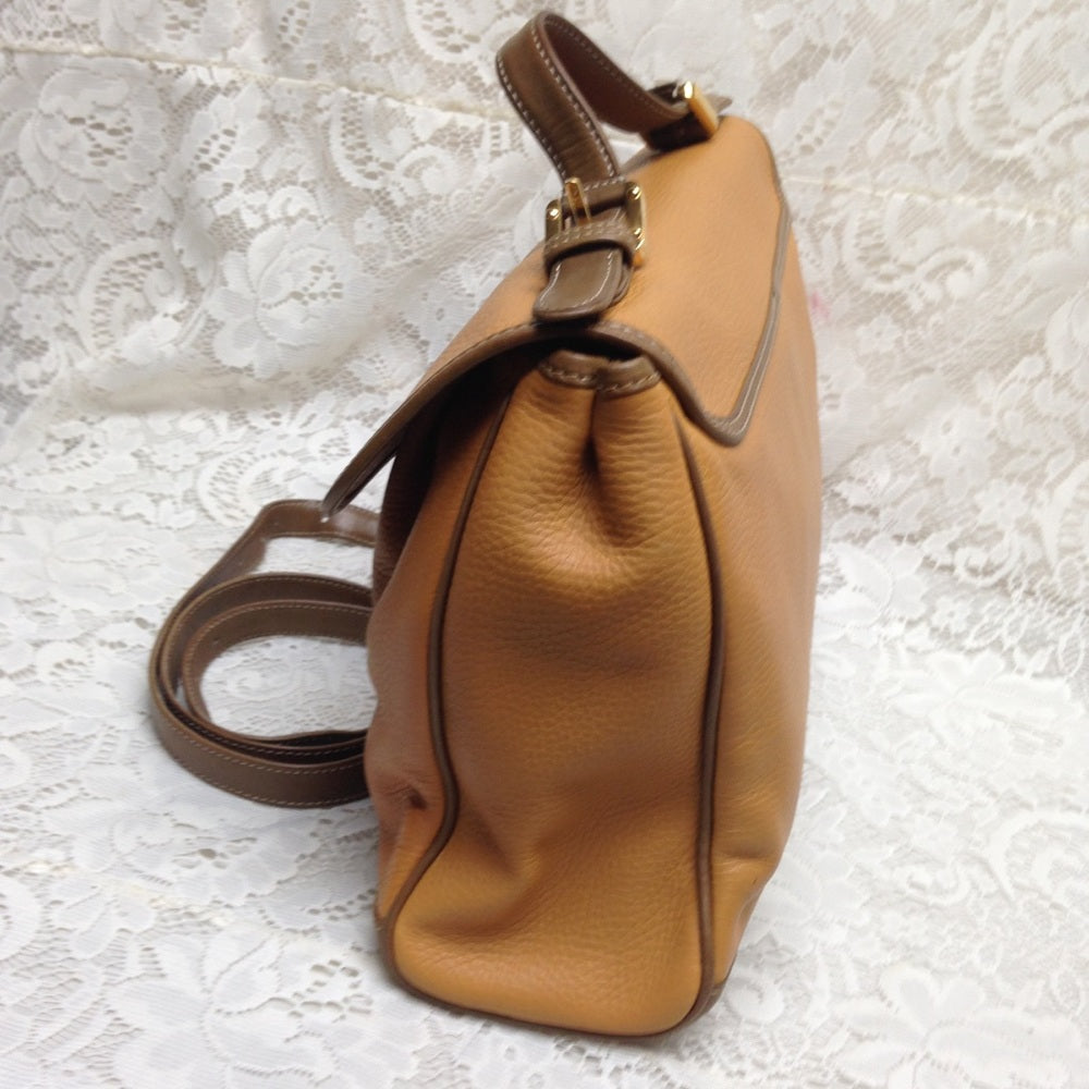 Authentic Loewe, Spain Tan Leather Shoulder Bag
