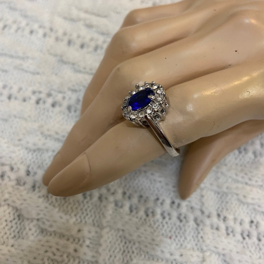 Blue Small Princess Ring