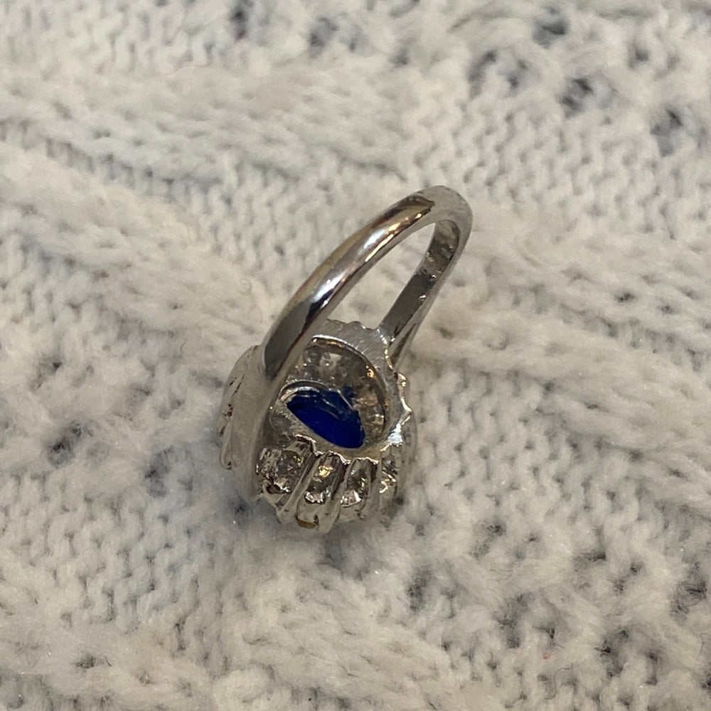 Blue Small Princess Ring