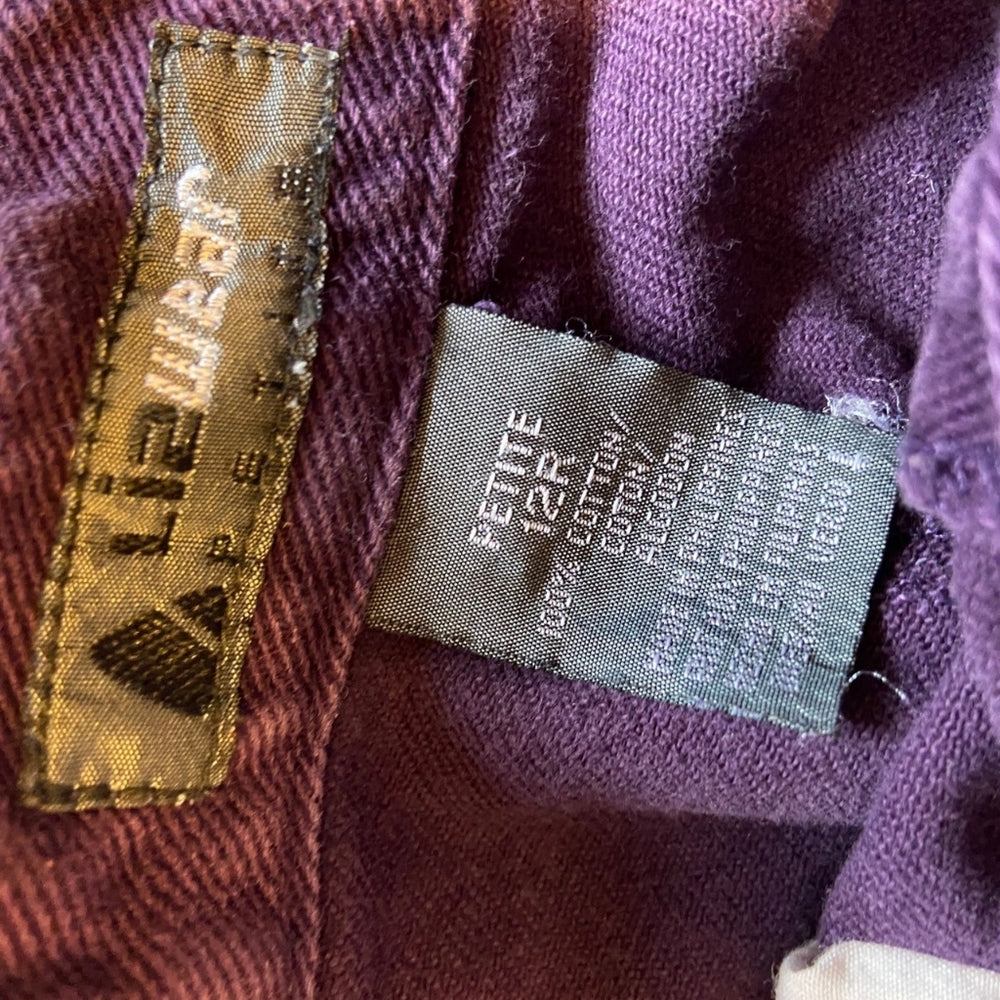 Liz Wear Petites, Purple Capris