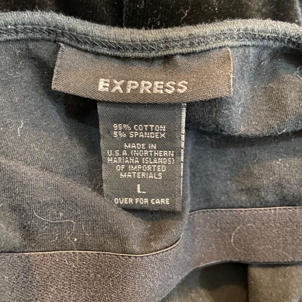 Express, Black Shimmer Camisole - Size L