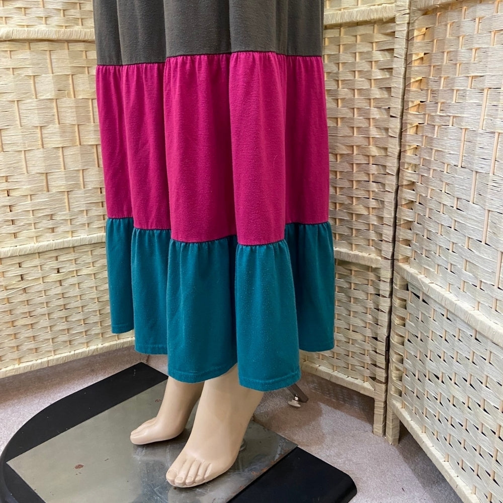 Rue 21, Multicolored Layered Stretchable Skirt - Size XL