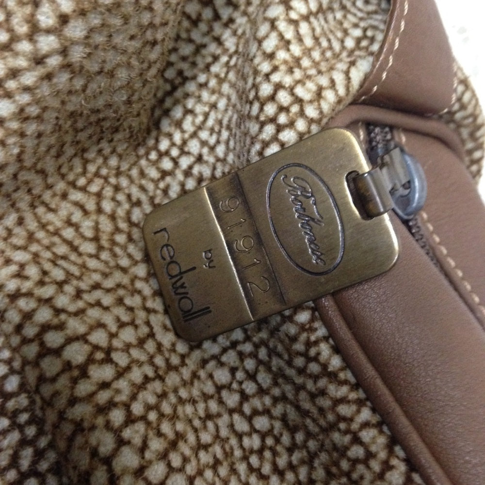 Borbonese Red Wall Quail Suede Leather (M)