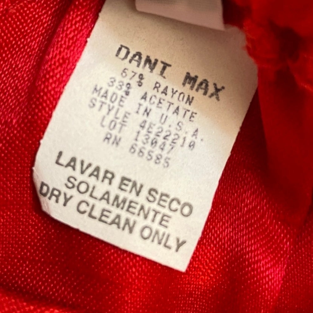 3pc Dani Max Red Suit Outfit Set