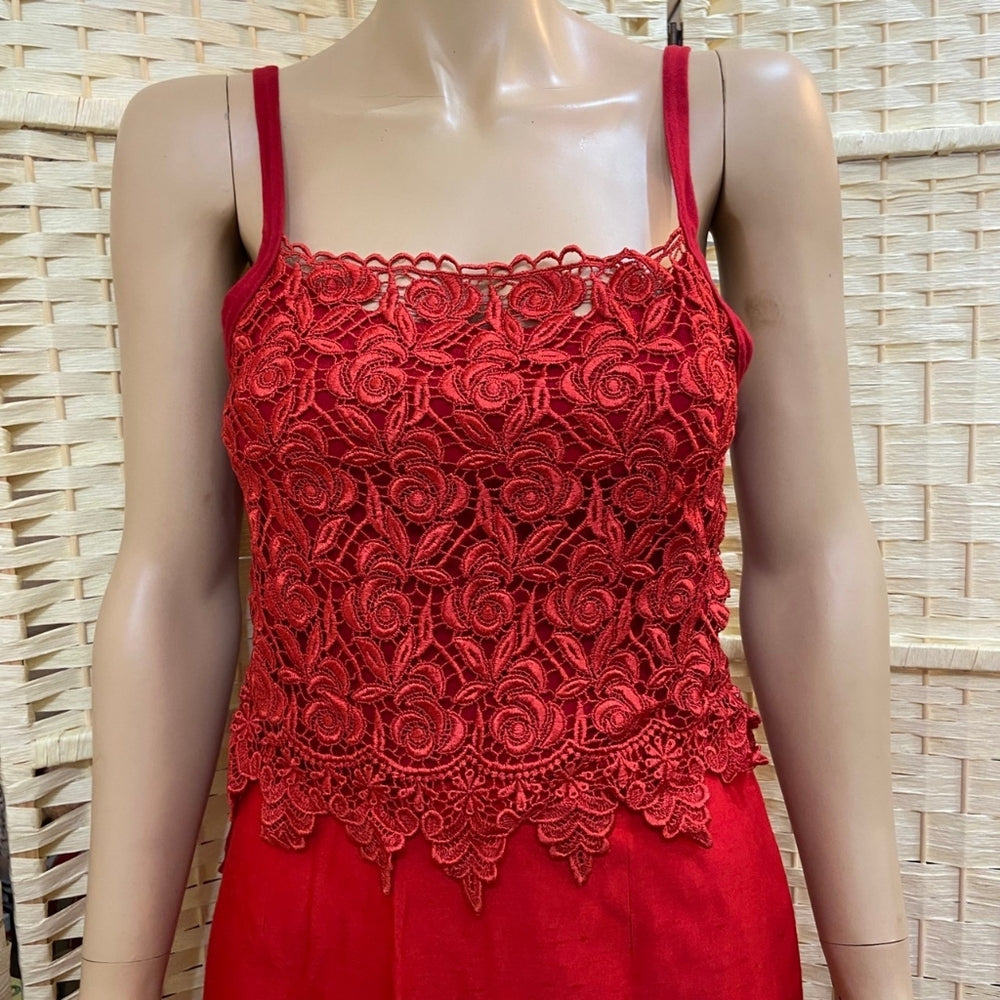 3pc Dani Max Red Suit Outfit Set