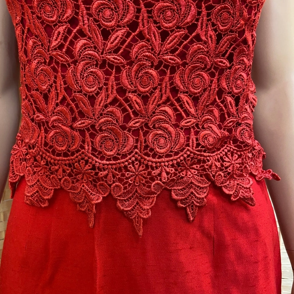 3pc Dani Max Red Suit Outfit Set