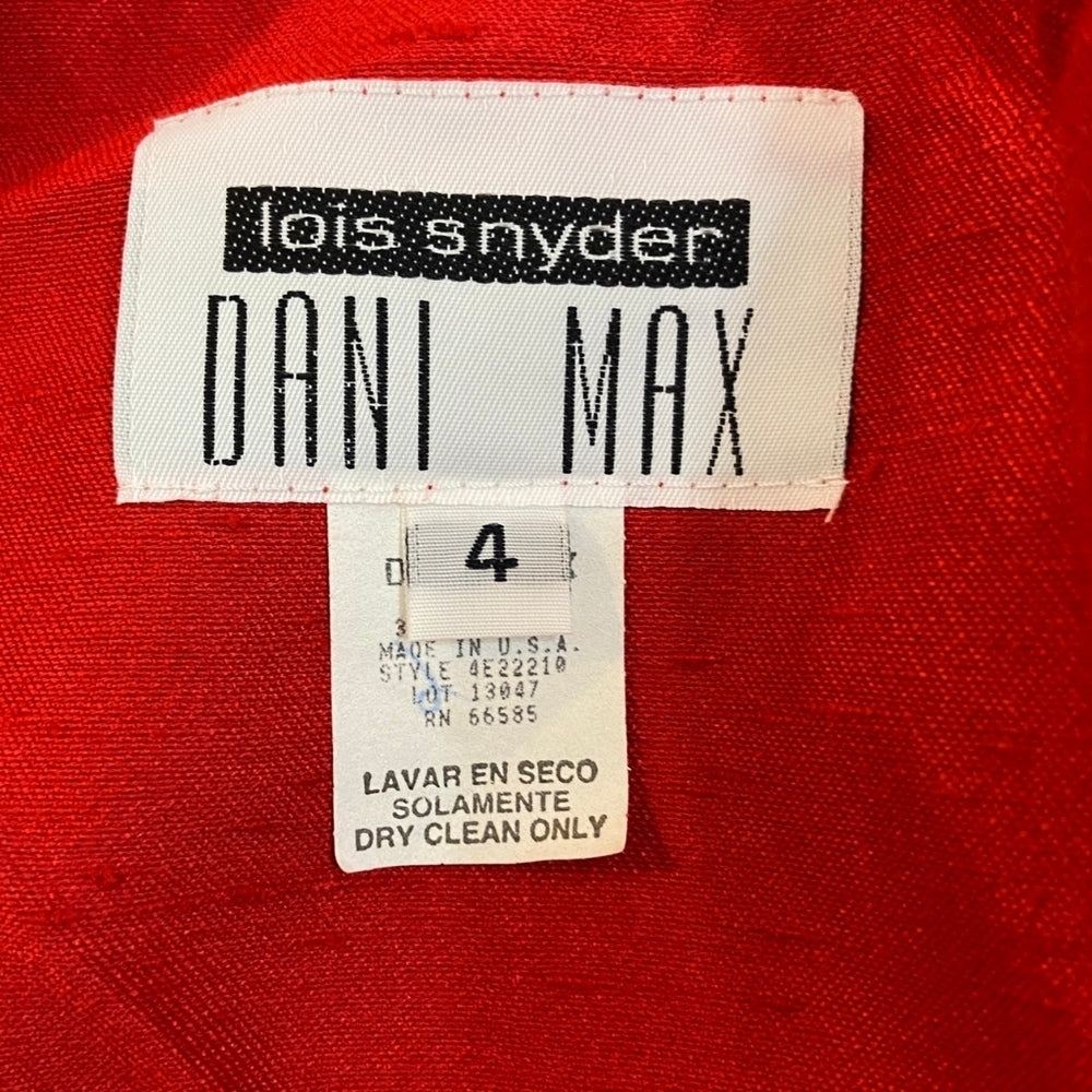 3pc Dani Max Red Suit Outfit Set