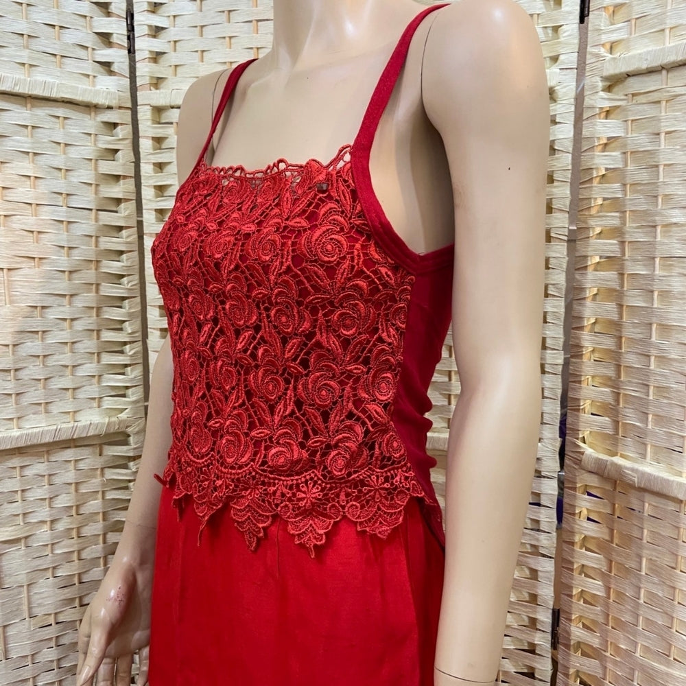 3pc Dani Max Red Suit Outfit Set