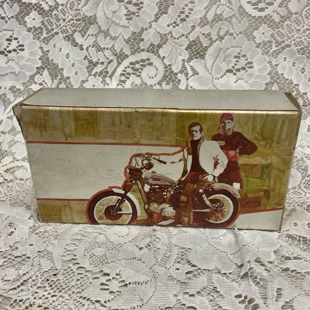 Vintage 1970s Avon Super Cycle Wild Country After Shave Decanter 4Fl Oz (NIB)