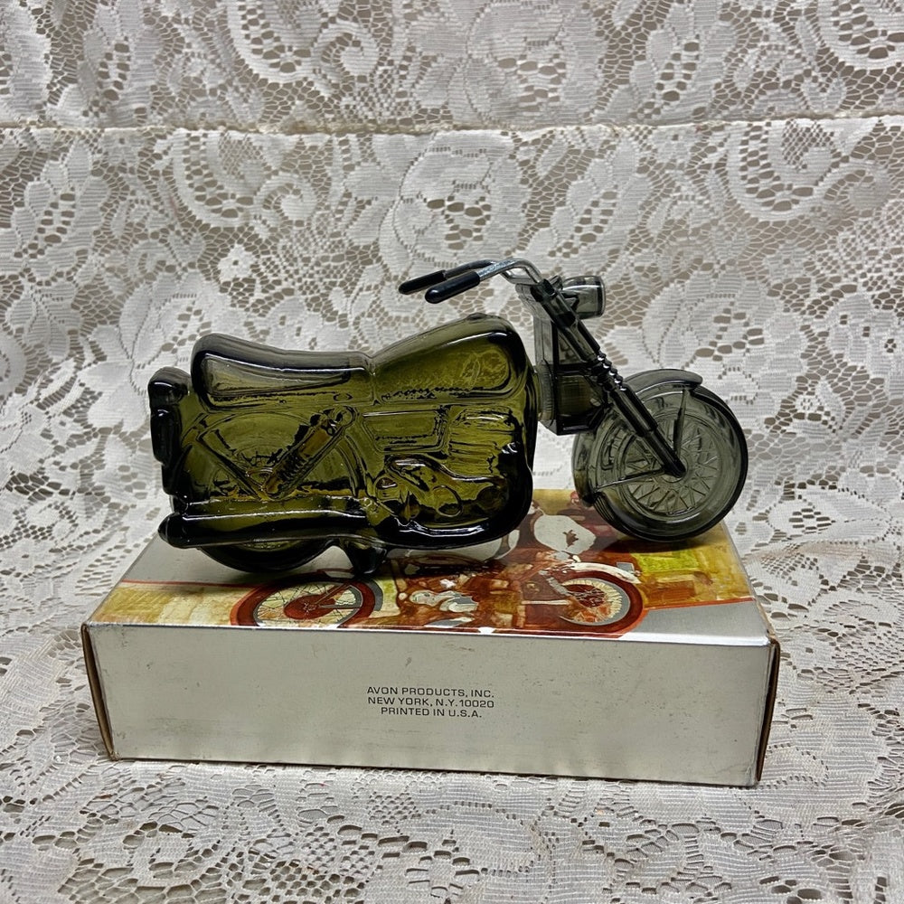 Vintage 1970s Avon Super Cycle Wild Country After Shave Decanter 4Fl Oz (NIB)