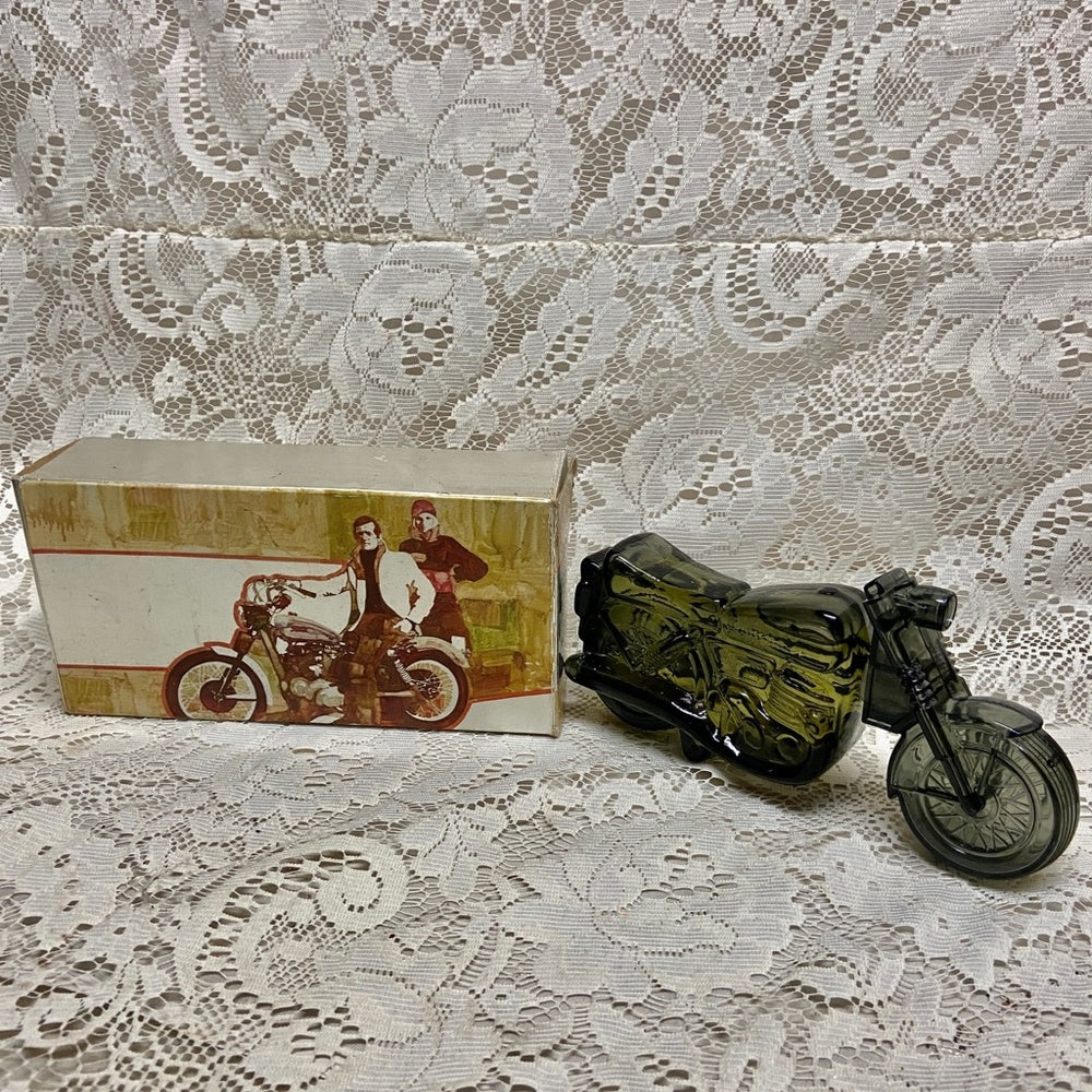 Vintage 1970s Avon Super Cycle Wild Country After Shave Decanter 4Fl Oz (NIB)