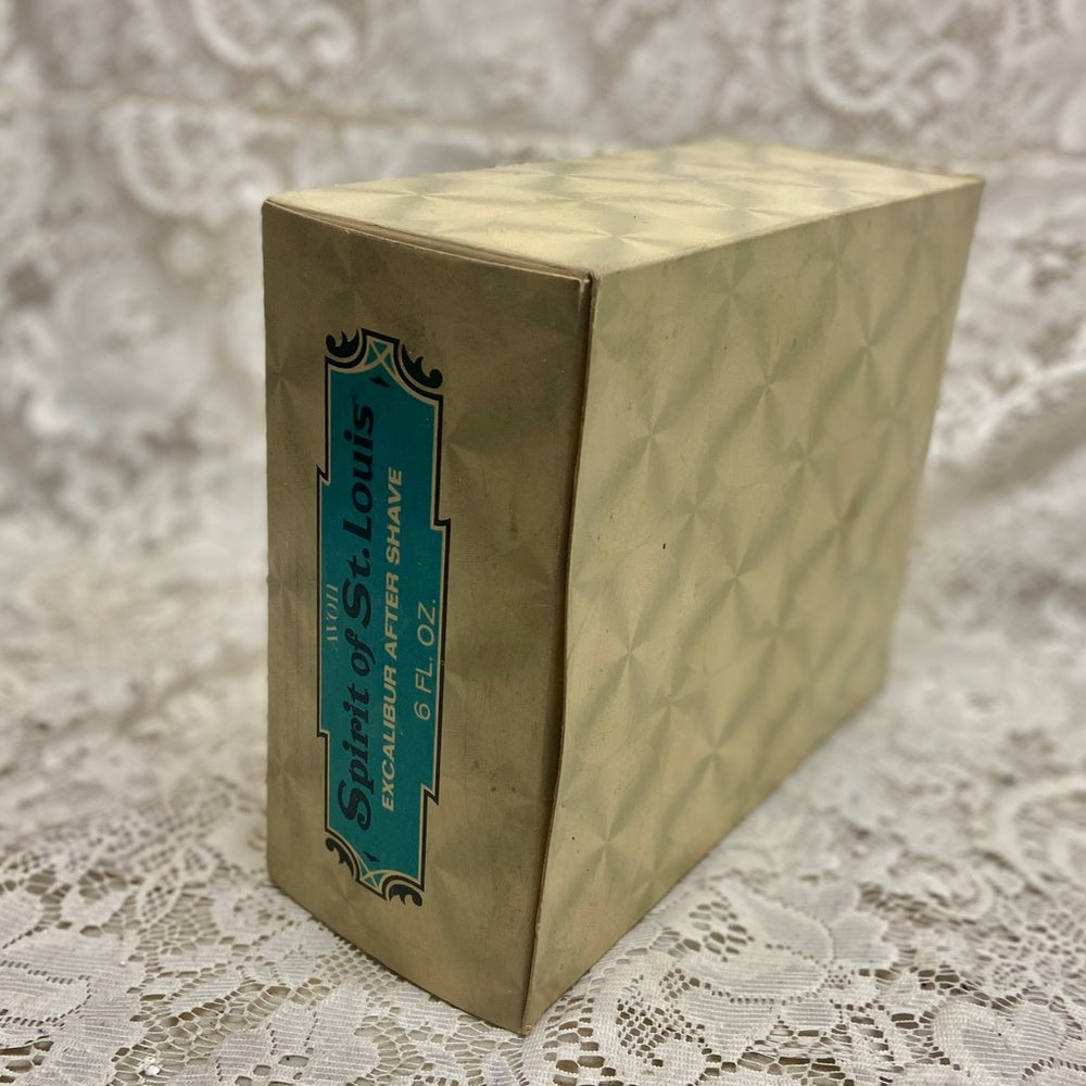 1969-70 Avon Spirit of St Louis Excalibur After Shave Decanter 6floz (NIB)