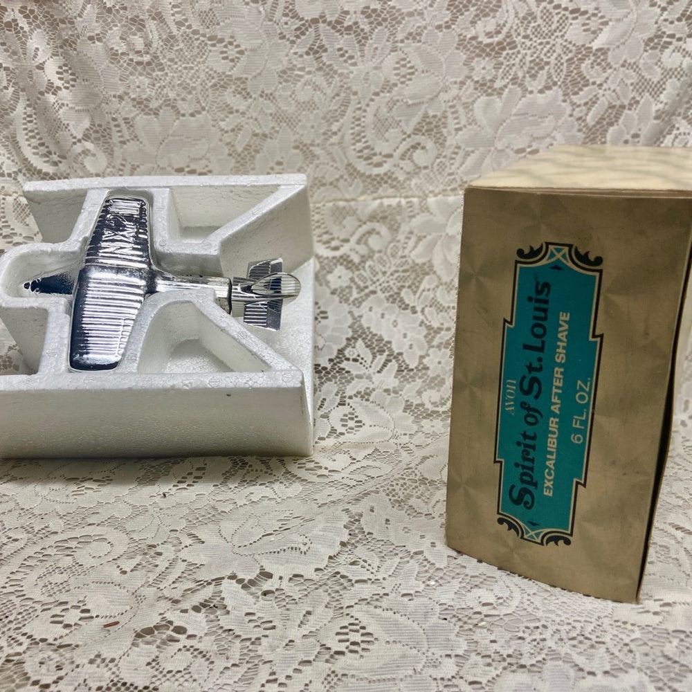 1969-70 Avon Spirit of St Louis Excalibur After Shave Decanter 6floz (NIB)