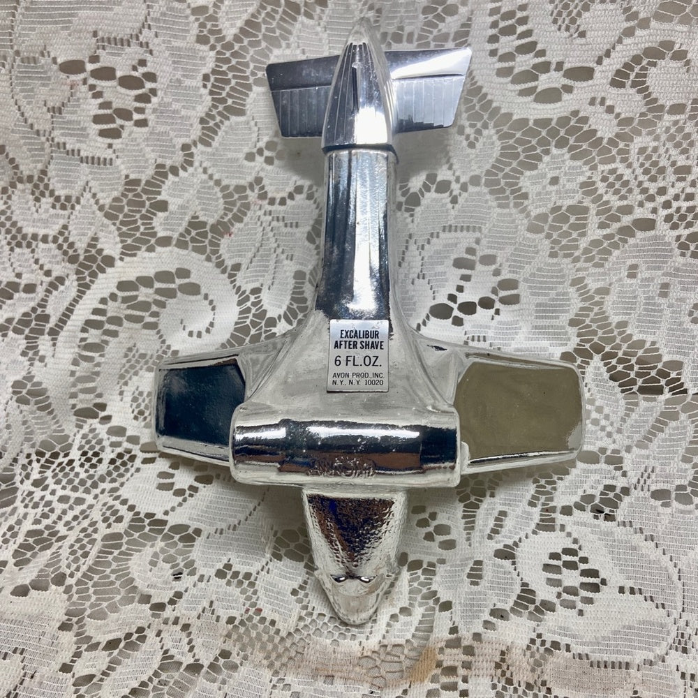 1969-70 Avon Spirit of St Louis Excalibur After Shave Decanter 6floz (NIB)